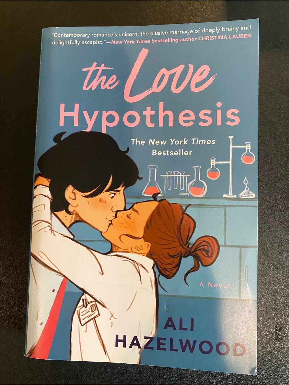 The Love Hypothesis Paperback - Blue Cover by Ali Hazelwood